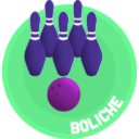 download Boliche clipart image with 315 hue color