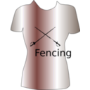 download Fencing clipart image with 180 hue color