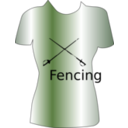 download Fencing clipart image with 270 hue color