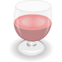 download Red Wine Glass clipart image with 0 hue color