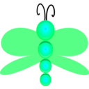 download Dragon Fly clipart image with 315 hue color