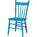 download Chair clipart image with 0 hue color