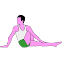 download Vakrasana clipart image with 270 hue color