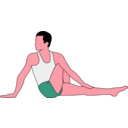 download Vakrasana clipart image with 315 hue color