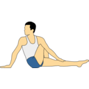 download Vakrasana clipart image with 0 hue color