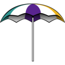download Summer Umbrella clipart image with 45 hue color