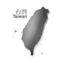 download Taiwan Map R O C Grey Ver clipart image with 135 hue color