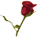 download Rosa clipart image with 0 hue color