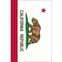 download Flag Of California Vertical Thin Border clipart image with 0 hue color
