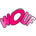 download Wouf In Color clipart image with 90 hue color