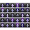 download Human Portrait clipart image with 225 hue color