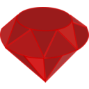 download Ruby No Shading clipart image with 0 hue color