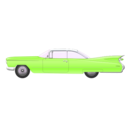 download Cadillac Convertible 1959 clipart image with 90 hue color