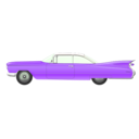 download Cadillac Convertible 1959 clipart image with 270 hue color