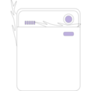 download Steaming Dishwasher clipart image with 45 hue color