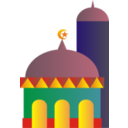 download Masjid clipart image with 0 hue color