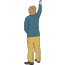 download Jamie Oshea Reaching clipart image with 0 hue color