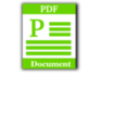 download Portable Document Format Icon clipart image with 90 hue color