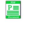 download Portable Document Format Icon clipart image with 135 hue color