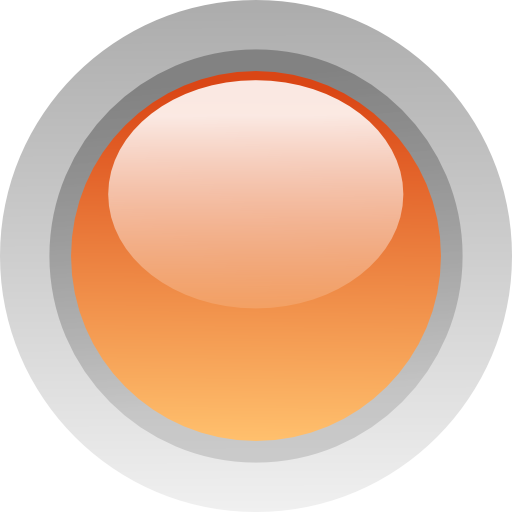 Led Circle Orange