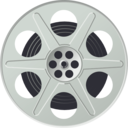 download Movie Reel clipart image with 45 hue color