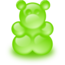 download Gummy Bear Sort Of clipart image with 0 hue color