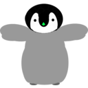 download Penguin clipart image with 90 hue color