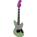 download Fender Jagstang clipart image with 270 hue color