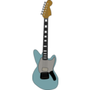download Fender Jagstang clipart image with 0 hue color