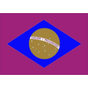 download Brazil clipart image with 180 hue color