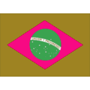 download Brazil clipart image with 270 hue color