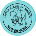 download Wooden Nickel clipart image with 135 hue color