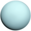 download Uranus clipart image with 0 hue color