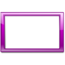 download Purple Frame clipart image with 0 hue color
