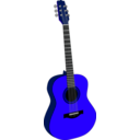 download Guitar 1 clipart image with 225 hue color