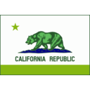 download Flag Of California Thick Border clipart image with 90 hue color