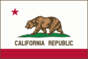 Flag Of California Thick Border
