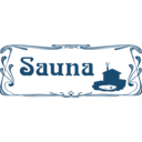download Sauna Sign clipart image with 0 hue color