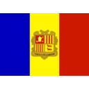 download Flag Of Andorra clipart image with 0 hue color