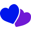 download Love Icon clipart image with 270 hue color