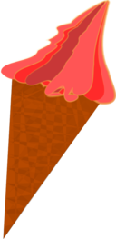 Wild Berry Ice Cream Cone