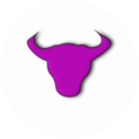 download Bullish clipart image with 90 hue color