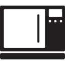 download Kitchen Icon Microwave clipart image with 0 hue color