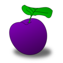 download Plum Ameixa clipart image with 0 hue color