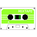 download Cassette Stylised clipart image with 90 hue color