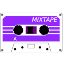 download Cassette Stylised clipart image with 270 hue color