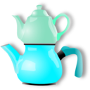 download Shiny Teapot clipart image with 135 hue color
