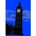 download Big Ben clipart image with 225 hue color