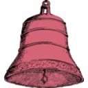 download Old Bell clipart image with 315 hue color