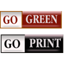 download Go Green Bars clipart image with 270 hue color